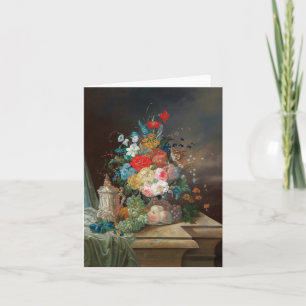 Masterful Still Life: Flowers & Fruit  Note Card