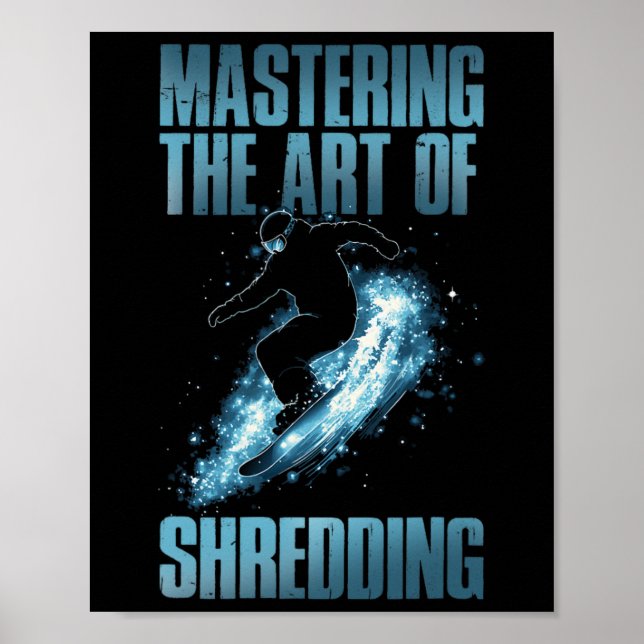 Mastering The Art Of Shredding  Poster (Front)