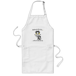 Mastering Zen Mom with Toddler Chaos Long Apron