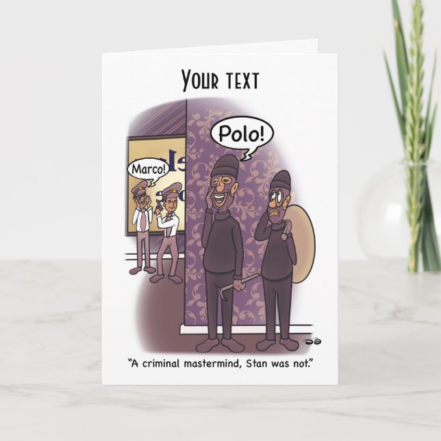 Mastermind Folded Greeting Card (Front)