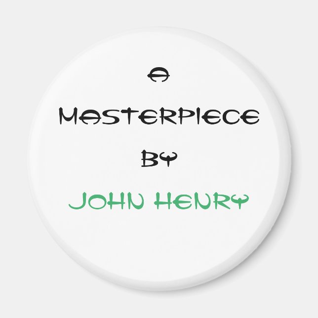 Masterpiece Magnet Hanger (Front)