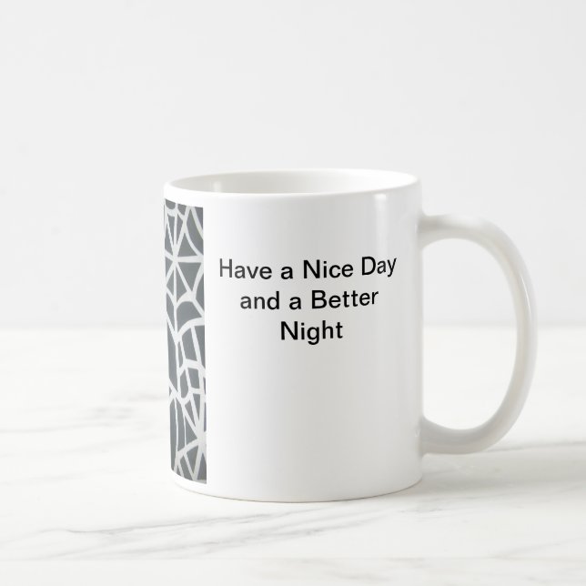 Masterpiece of Nature: A Spider's Web.  Coffee Mug (Right)