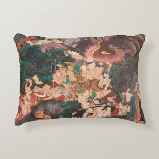 Masterpiece of traditional Thai style painting art Decorative Cushion