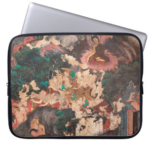 Masterpiece of traditional Thai style painting art Laptop Sleeve
