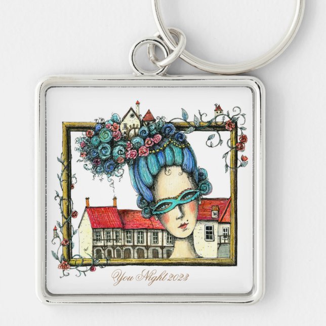 Masterpiece Soiree' Key Chain (Front)