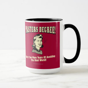 Masters Degree: Avoiding the Real World Mug