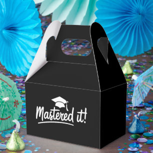 Masters Degree Graduation Gift Mastered It  Favour Box