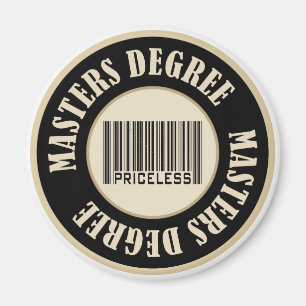 Masters Degree Priceless Magnet