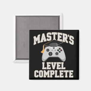 Master's Gamer Graduate Class of 2026 Graduation Magnet