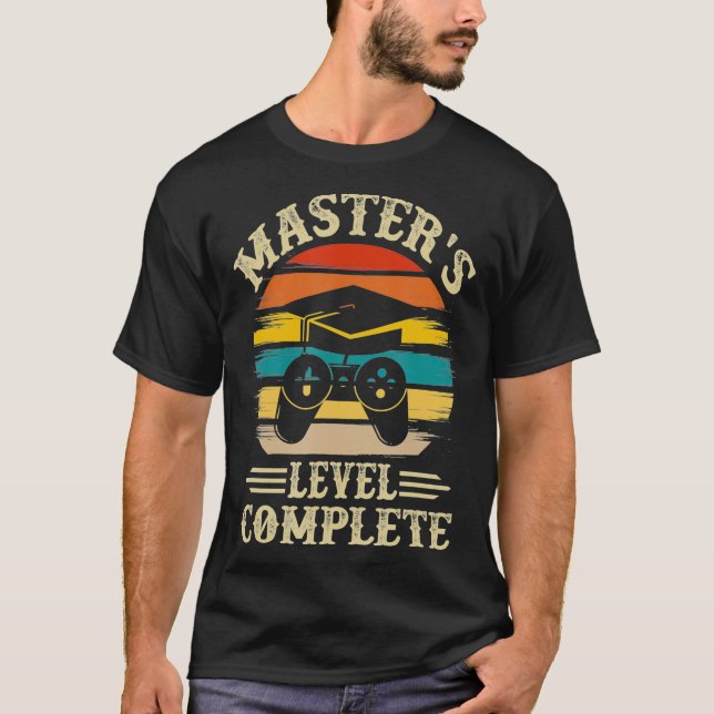 Masters Graduation Gifts For Her Him 2021 Masters  T-Shirt (Front)