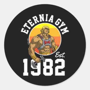 Masters Of The Universe Revelation - He-man Eterni Classic Round Sticker