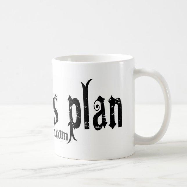 Masters Plan Mug (Right)