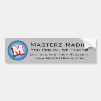 Masterz Bumper Sticker