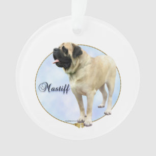 Mastiff Acrylic Ornament