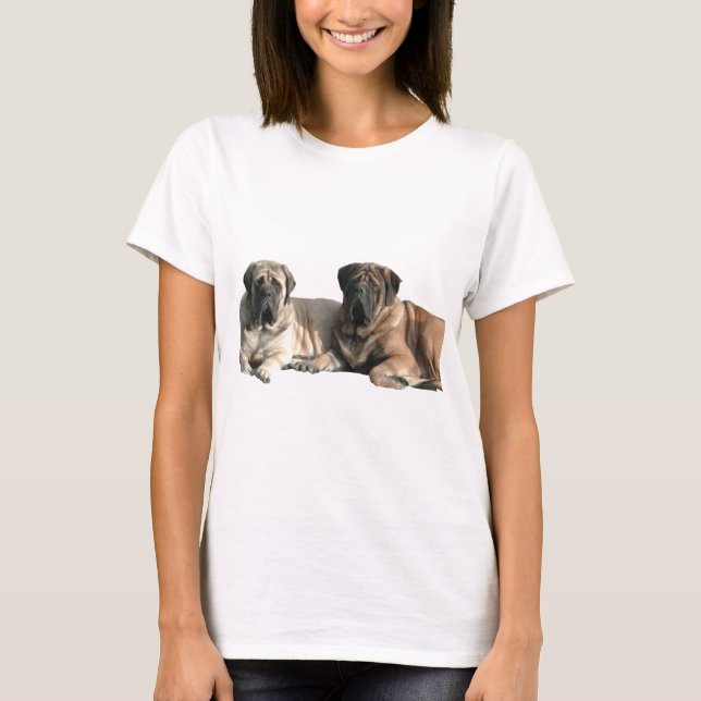 Mastiff best friends T-Shirt (Front)
