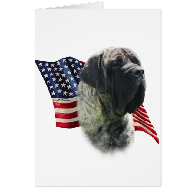 Mastiff (brindle) Flag (Front)
