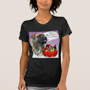 Mastiff (brindle) Halloween Candy T-Shirt
