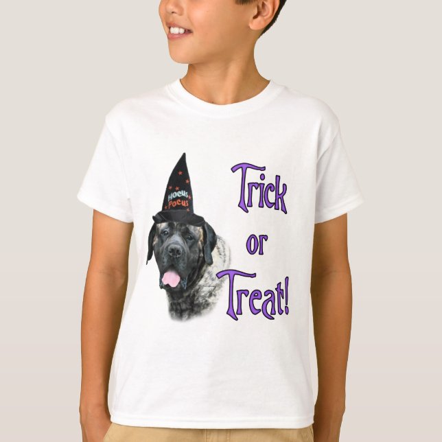Mastiff (brindle) Trick T-Shirt (Front)