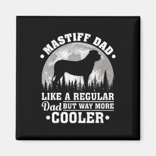 Mastiff Dad Like A Regular Dad Funny Mastiff Dog F Magnet