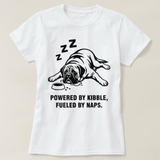 Mastiff Dog Funny Lazy T-Shirt