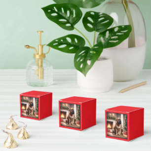 Mastiff englische Dogge Christmas Favour Box
