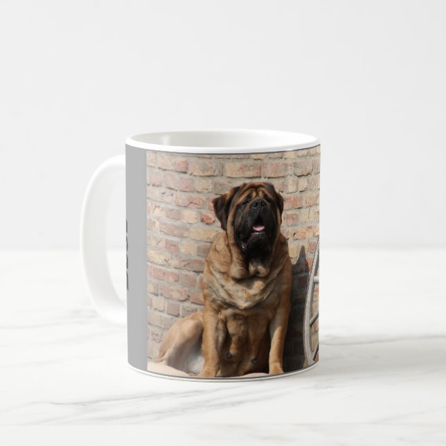 Mastiff English Mastiff Father's Day  Coffee Mug (Front Left)