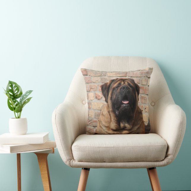 Mastiff English Mastiff Father's Day  Cushion (Chair)