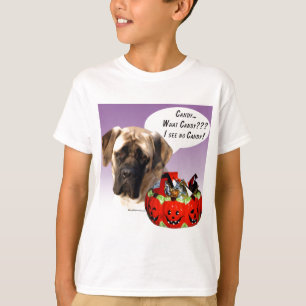 Mastiff (fawn) Halloween Candy T-Shirt