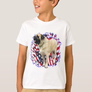 Mastiff (fawn) Patriot T-Shirt