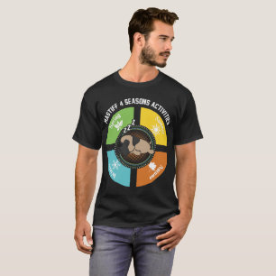 Mastiff Four Seasons Activities Tshirt