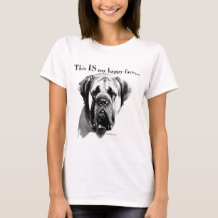 Mastiff Happy Face T-Shirt