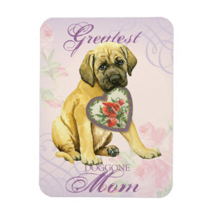 Mastiff Hearts Mum Magnet