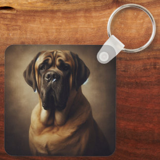 Mastiff Key Ring