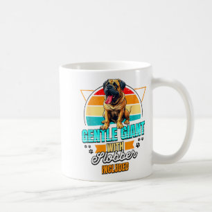 Mastiff Lover Funny Mastiff Dog Retro  Coffee Mug