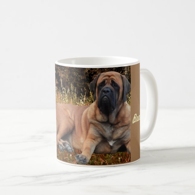 Mastiff mit französischer Bulldogge  Coffee Mug (Front Right)