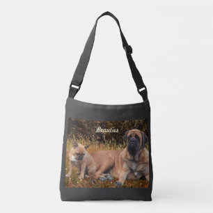 Mastiff mit französischer Bulldogge  Crossbody Bag