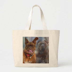Mastiff Plus Large Tote Bag