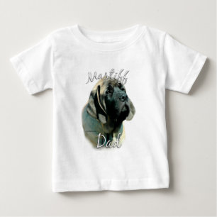 Mastiff (pup) Dad 2 Baby T-Shirt