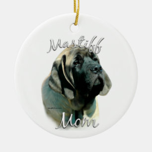 Mastiff (pup) Mum 2 Ceramic Ornament