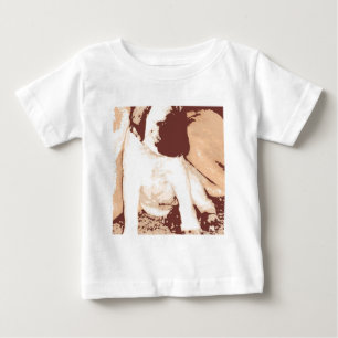 Mastiff Puppy Pop Art Baby T-Shirt