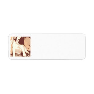 Mastiff Puppy Pop Art Return Address Label
