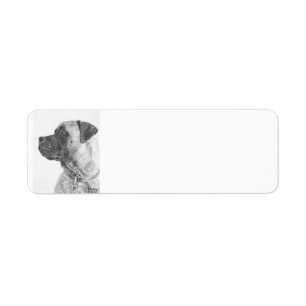 Mastiff Return Address Label