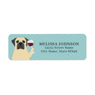 Mastiff Return Address Labels
