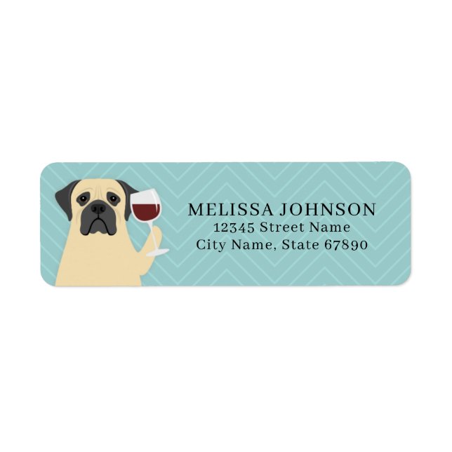 Mastiff Return Address Labels (Front)