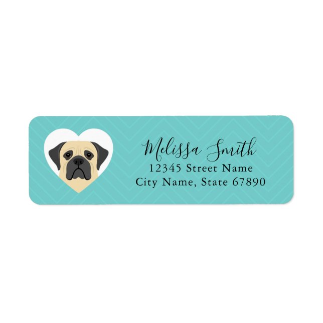 Mastiff Return Address Labels (Front)