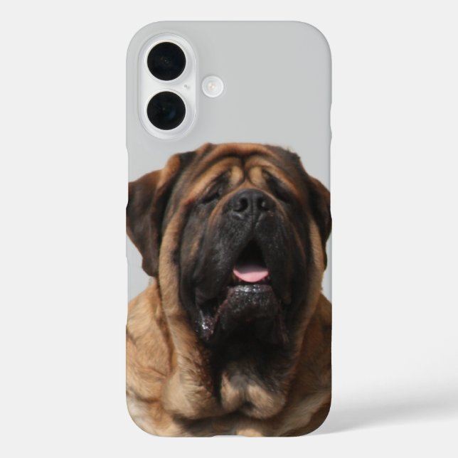 Mastiff Vacation English Mastiff Case-Mate iPhone Case (Back)
