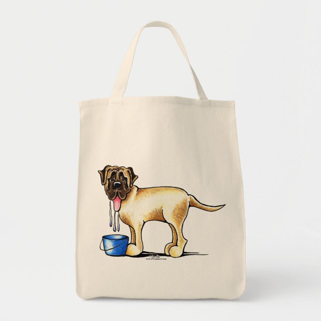 Mastiff Water Maker Tote Bag (Front)