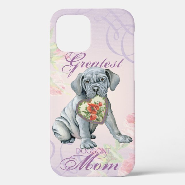 Mastino Heart Mum Case-Mate iPhone Case (Back)