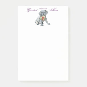 Mastino Heart Mum Post-it Notes
