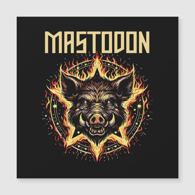 Mastodon Boar Fire (Front)
